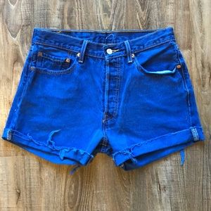 Vintage Levi jean shorts